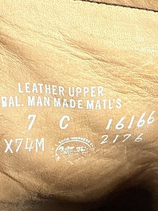 Vtg 1970s Red Wing Irish Setter Sport Boots 2176 Men 7C/Women 8.5 Seconds + Box main image 16
